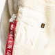 Alpha Industries Γυναικείο μπουφάν MA-1 Oversized Hooded Teddy Bomber Jacket
